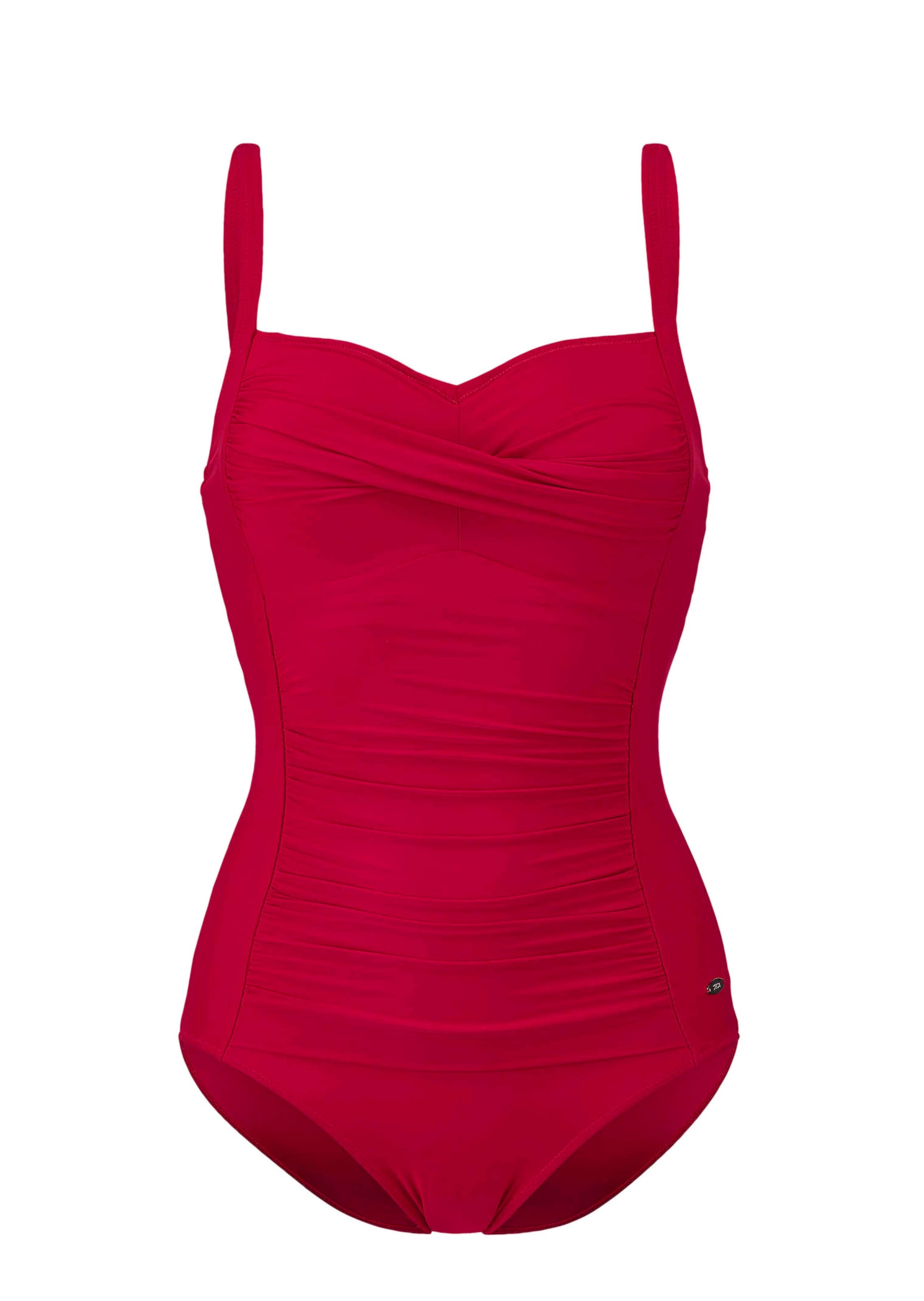Badeanzug mit Herzausschnitt