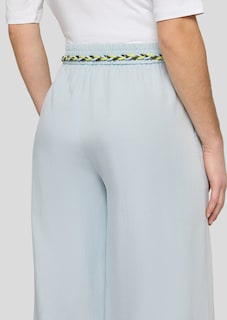 Weite Culotte aus leichtem Lyocell thumbnail 5