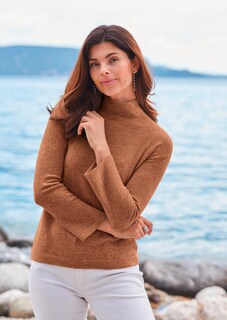 Jumper with stand-up collar thumbnail 7