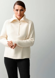 Pullover mit modischem Troyerkragen thumbnail 7