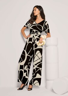 Overall mit Grafikprint und V-Ausschnitt thumbnail 4