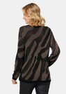 Flauschiger Pullover mit glitzernden Struktur thumbnail 3