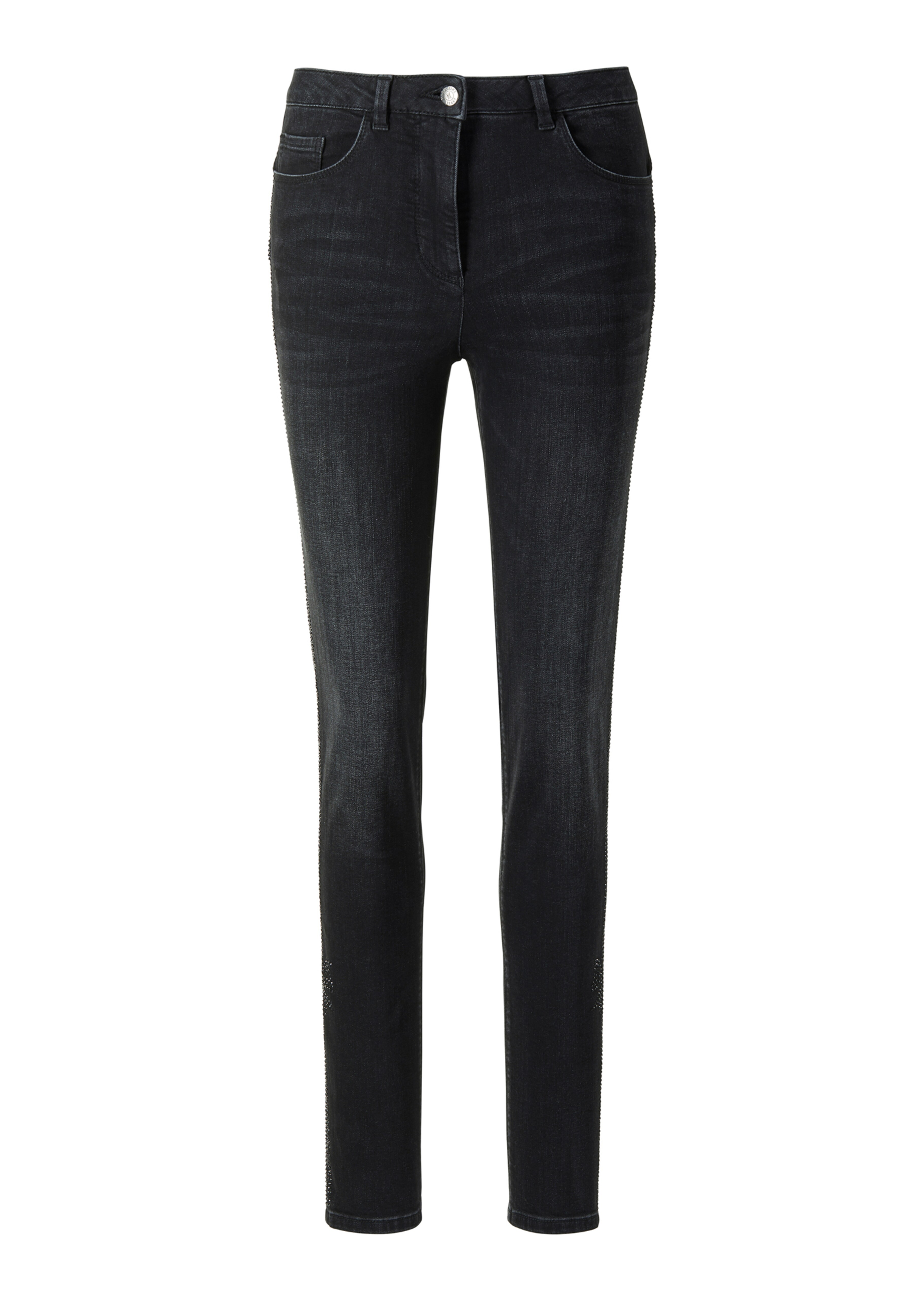 Jeans mit Strass am Bein
