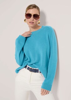 Cashmere jumper with 3/4 sleeves thumbnail 4