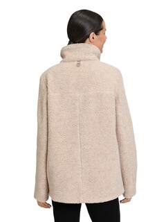 Wolljacke in flauschiger Teddy-Optik thumbnail 3