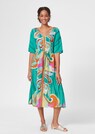 Sommerkleid mit platziertem Print thumbnail 2