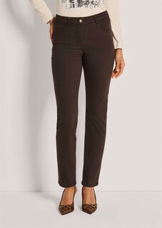 Schmal zulaufende Jeans mit Formbund thumbnail 1