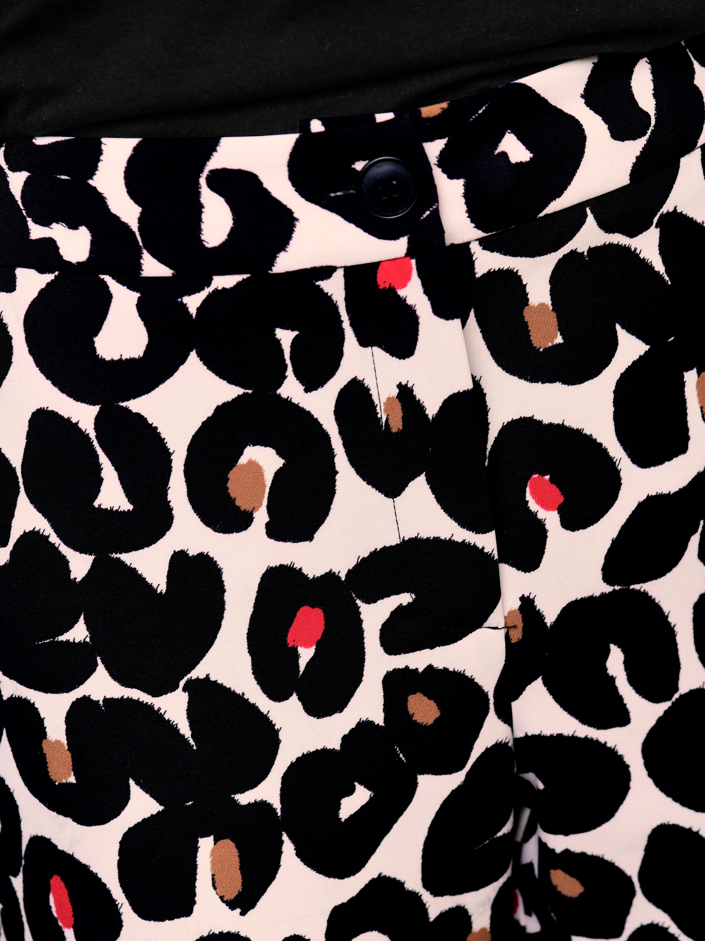 Hose mit Animal-Print 1