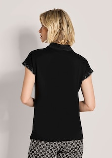 Poloshirt mit Spitzenkanten thumbnail 2