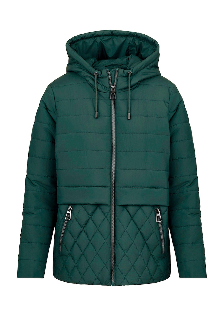Steppjacke im Layering-Look