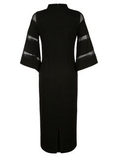 Jerseykleid mit Mesheinsätzen thumbnail 5