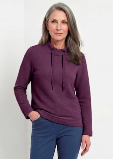 Sweatshirt mit Kordeln thumbnail 1