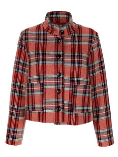 Jacke mit Karomuster thumbnail 5