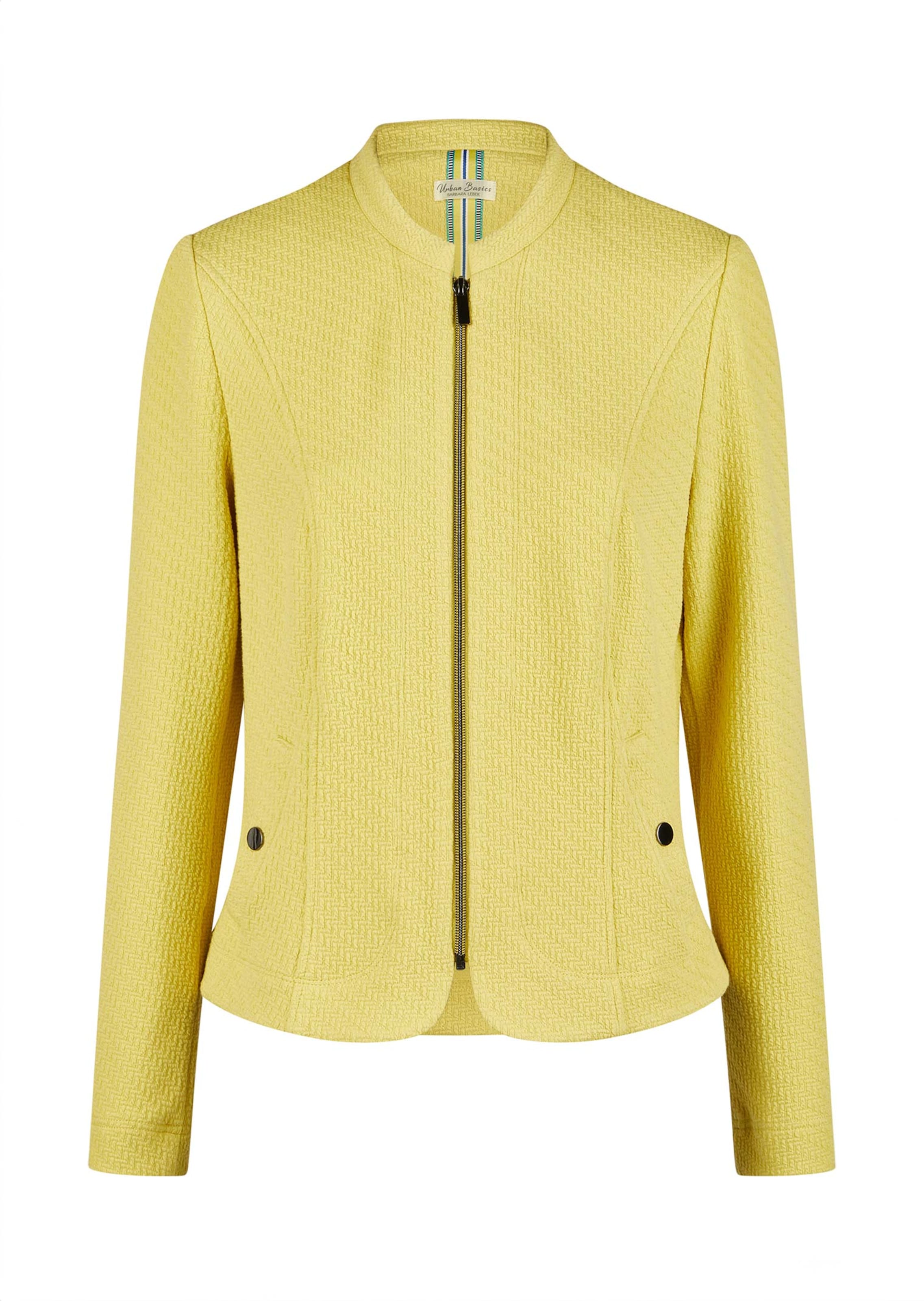 Jersey-Blazer mit Reißverschluss