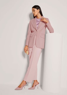 Blazer mit Reverskragen in leicht verlängerter Form thumbnail 4