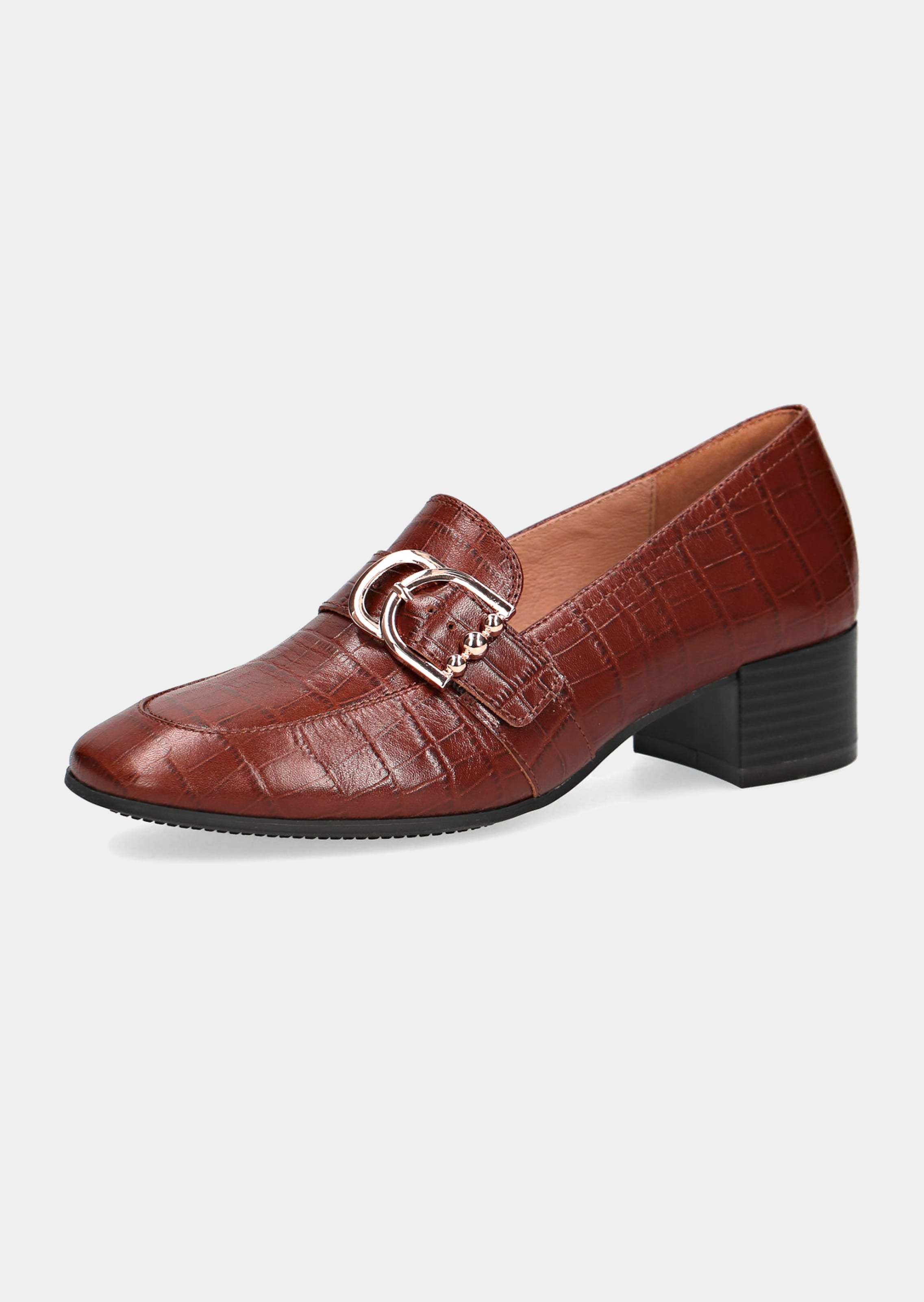 Asos design stirrup heeled loafers deals