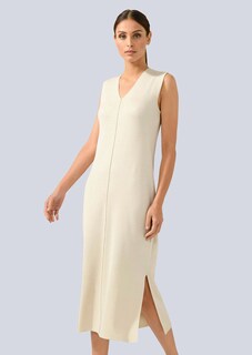 Strickkleid ärmellos mit V Ausschnitt thumbnail 4