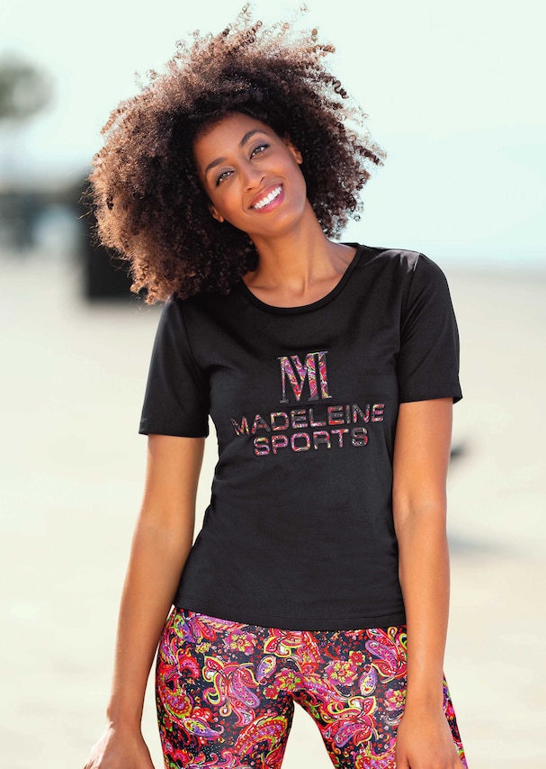 Short-sleeved shirt with M SPORTS appliqué