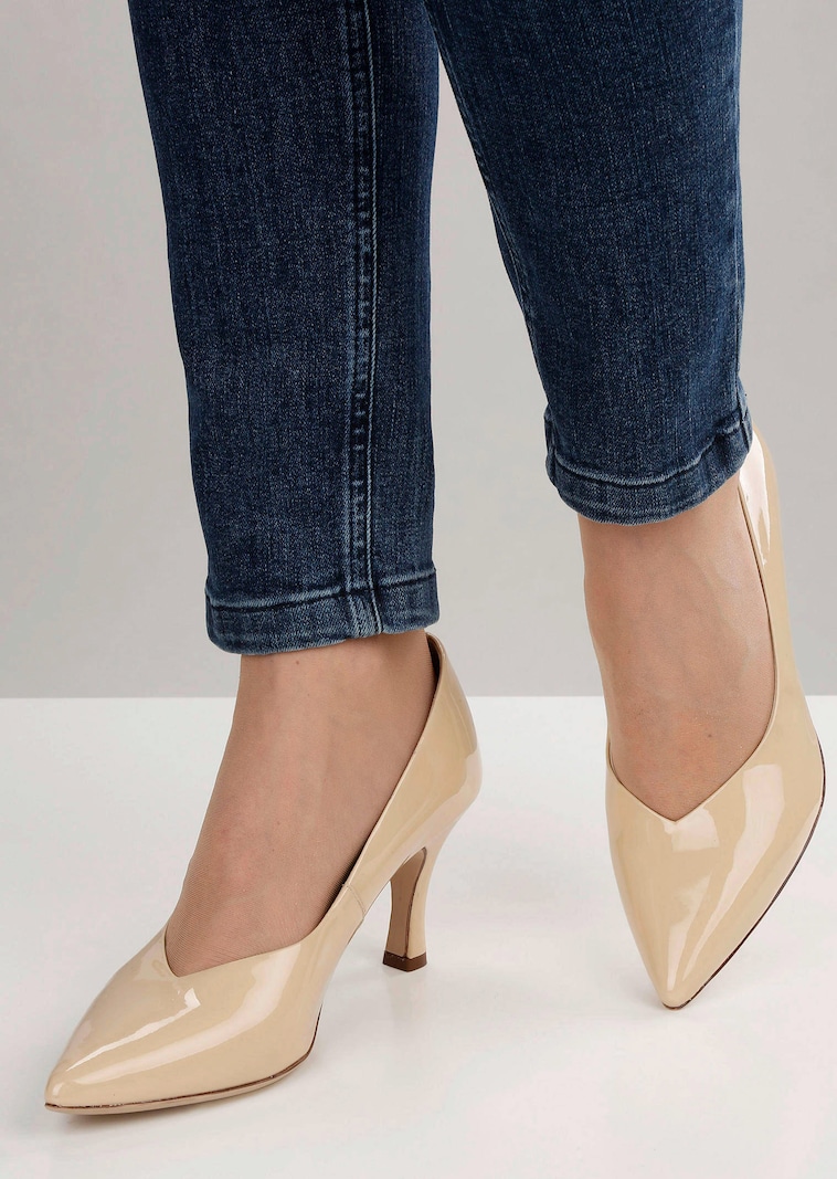 Pumps mit V-Shape