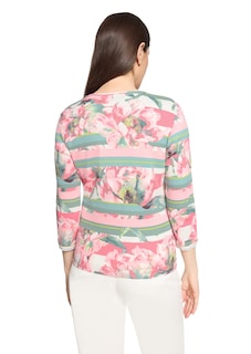 Gerippte Shirtjacke mit 2-Wege-Reißverschluss thumbnail 2