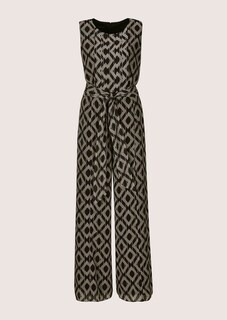 Ärmelloser Jumpsuit mit weitem Bein thumbnail 6