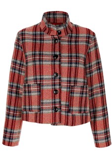 Jacke mit Karomuster thumbnail 5