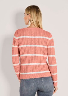 Pull à motif torsadé thumbnail 3