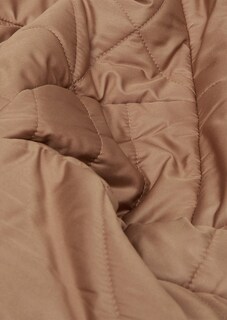 Manteau court à capuche et tissu fourrure thumbnail 5