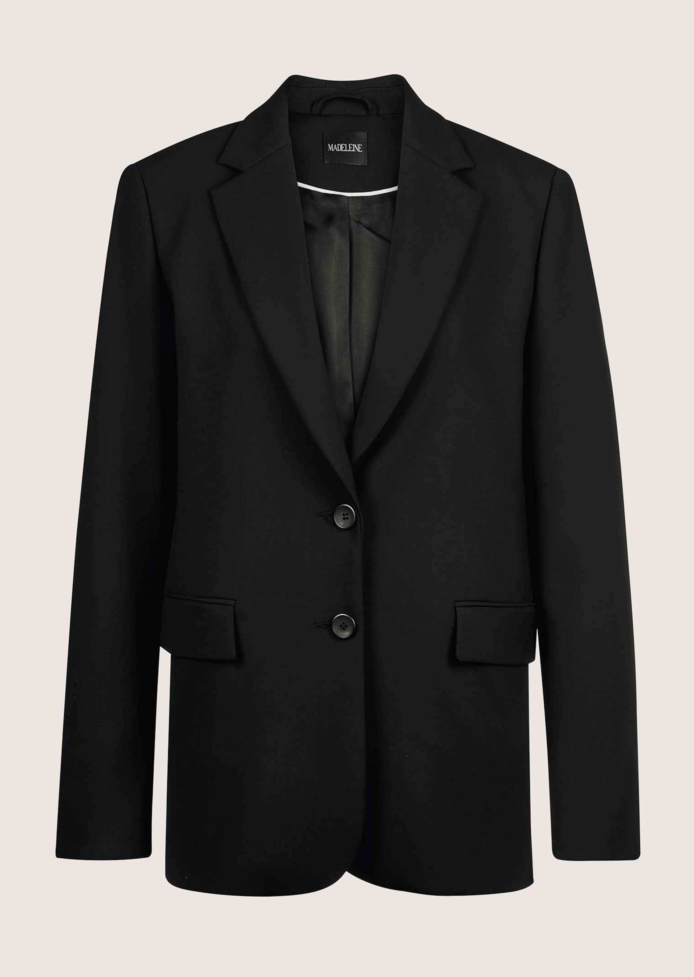 Einreihiger Blazer mit Stretchanteil