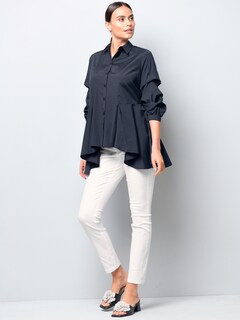 Bluse mit gerafftem Ärmel thumbnail 2