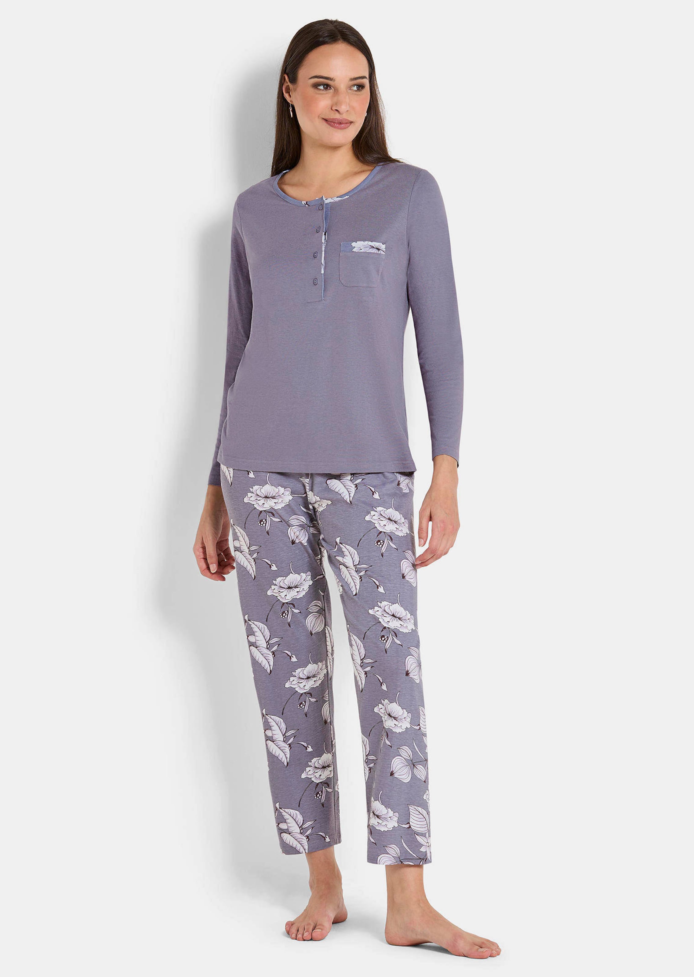 Pyjama aus Baumwolle und Modal