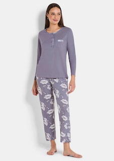Pyjama aus Baumwolle und Modal thumbnail 1
