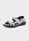 Leder-Sandalen mit Klettverschluss thumbnail 1