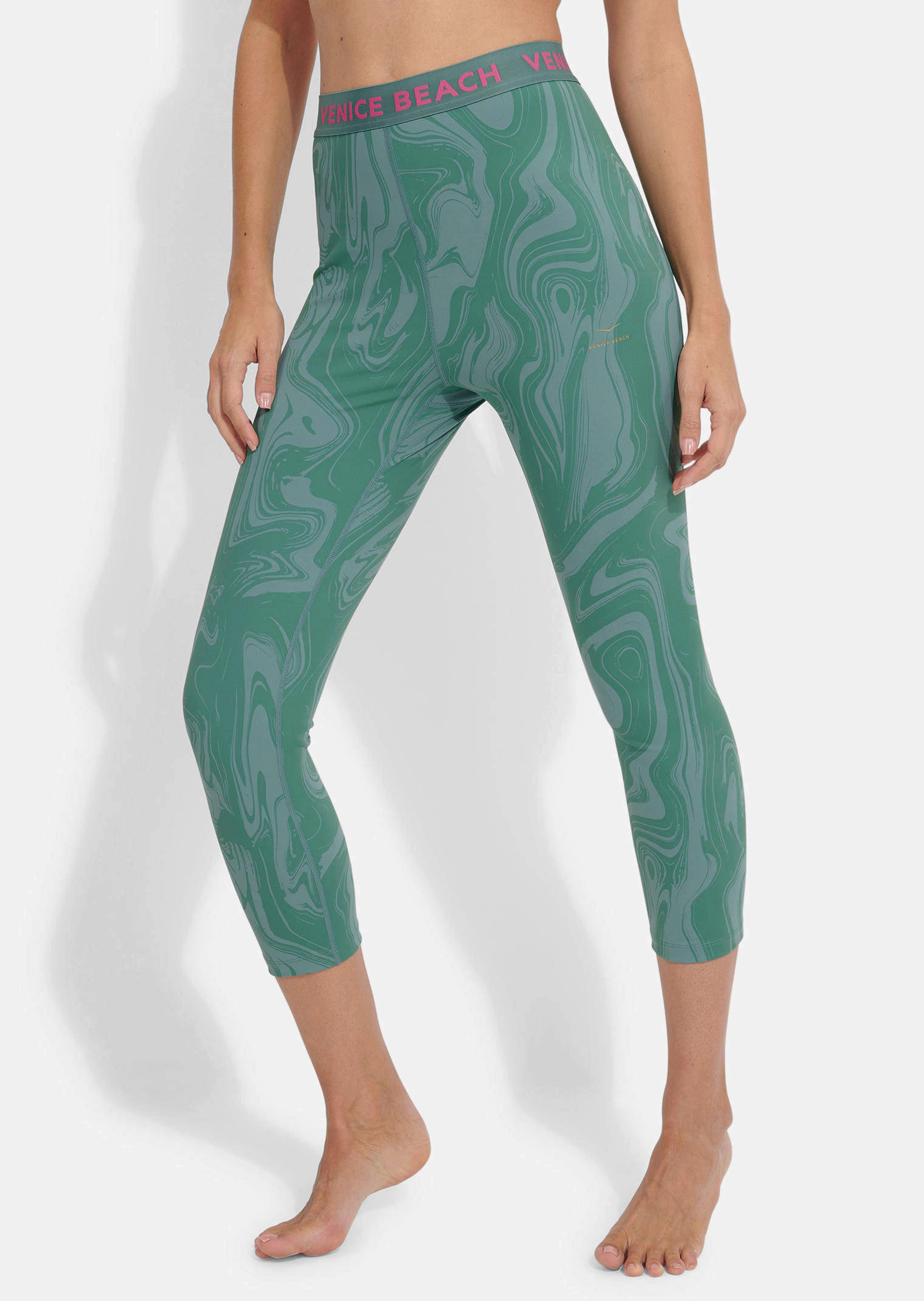 Legging 7/8 avec large taille