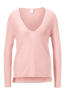 V-neck cashmere jumper thumbnail 1