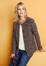 Stilvoller Bouclé-Blazer aus hochwertiger Schurwolle thumbnail 2