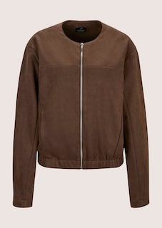 Blouson aspect velours thumbnail 6