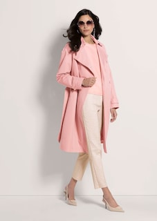 Trench-style short coat thumbnail 4