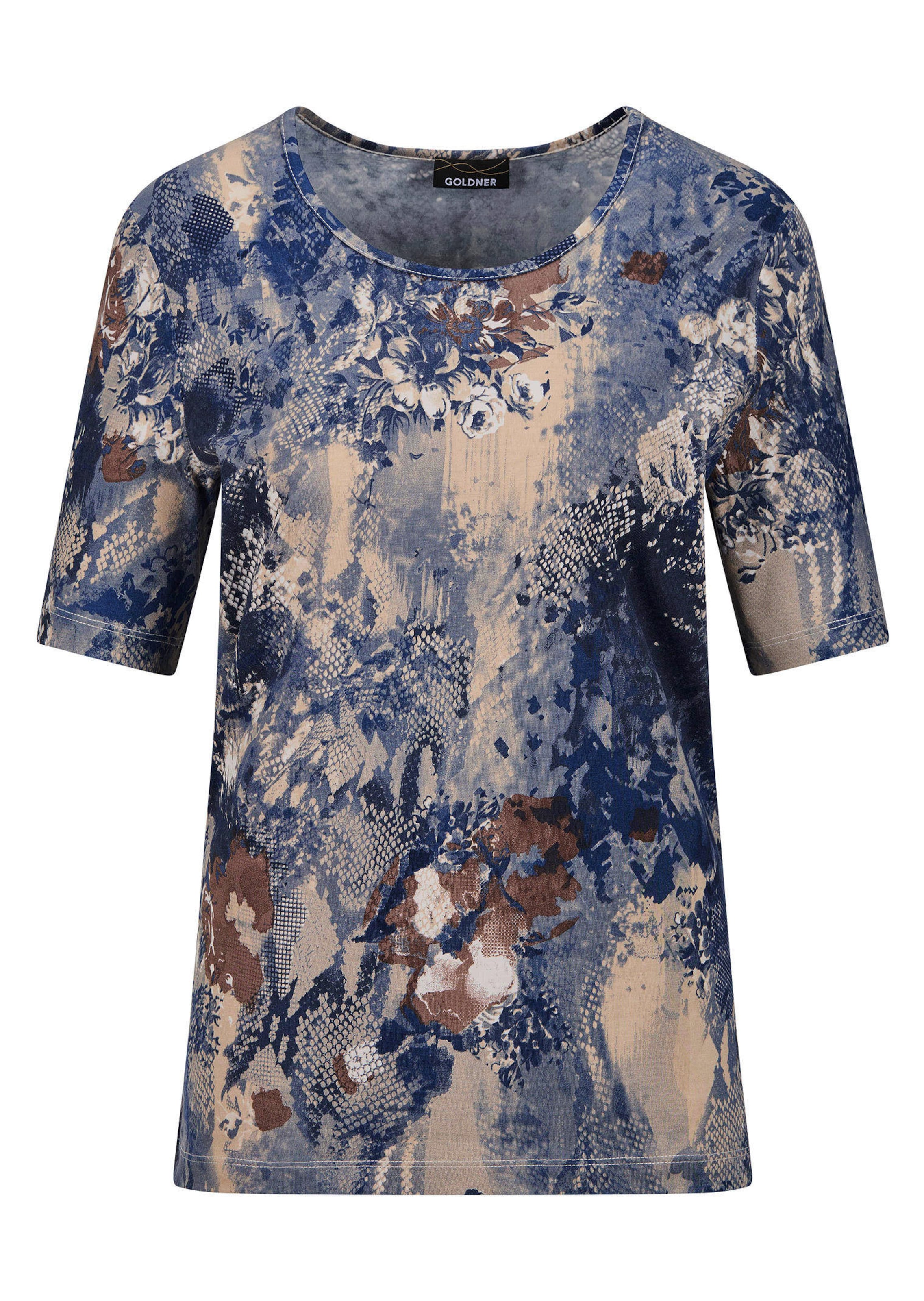 Paita eläin- ja kukkakuvioilla