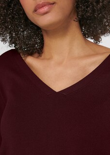 Strickpullover mit V-Ausschnitt thumbnail 5