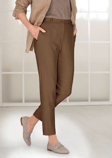 Mukavat ribbipintaiset housut, comfort-malli thumbnail 7