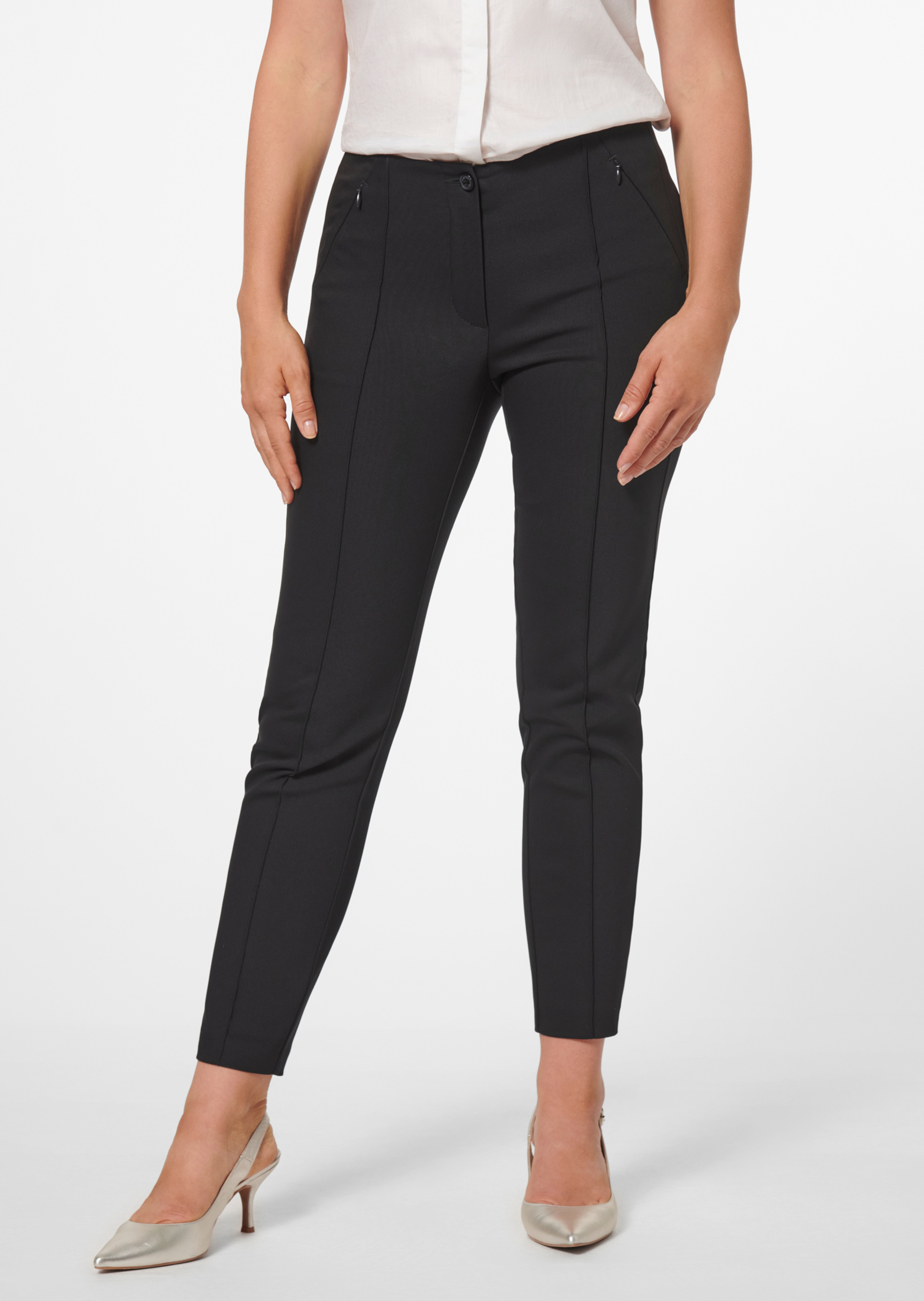 Pantalon coupe skinny Fit avec pli