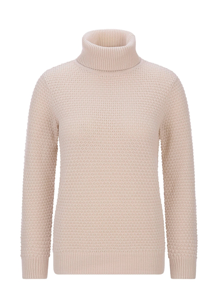 Warmer Strickpullover mit Rollkragen
