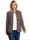 Stilvoller Bouclé-Blazer aus hochwertiger Schurwolle thumbnail 1