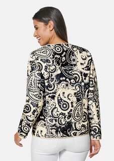 Reversible jacket with paisley print thumbnail 3