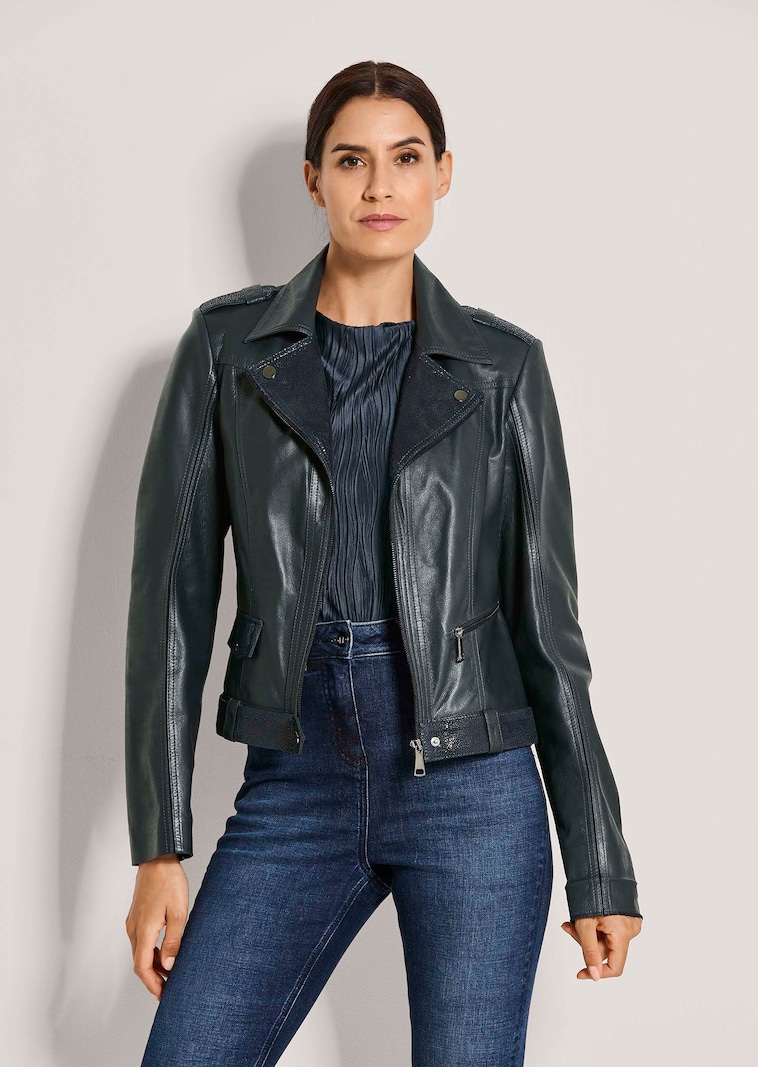 Lederjacke