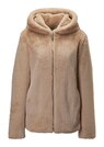 Webpelz-Jacke mit Kapuze thumbnail 1