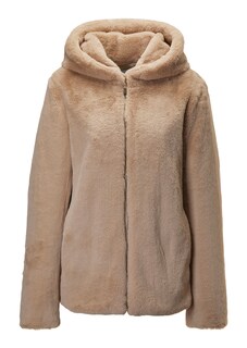 Webpelz-Jacke mit Kapuze thumbnail 1