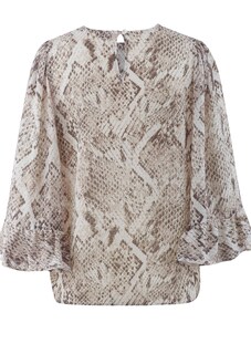 Bluse mit Volant am Ärmel thumbnail 7