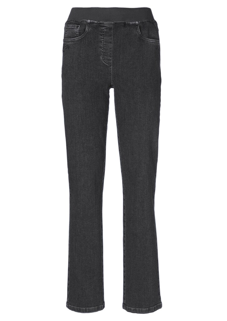 Jeansschlupfhose LOUISA mit Jerseybund